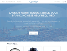 Tablet Screenshot of cartpilot.com